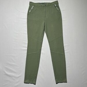 G/Fore Pants Womens 6‎ Green Stretch Slim Fit Golf Zip Pocket Casual Leggings